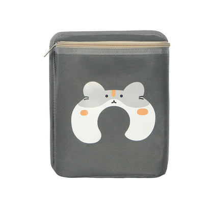 Car cartoon thermal insulation bag, car seat back multi-functional thermal insulation bag, car aluminum film storage bag