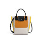 Elegant Nylon Color Matching Tote Bag - Large-Capacity Shoulder Bag, High-End Texture Fashion Handbag for Women, Versatile Crossbody Style