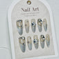 0957- Handmade press on nails fake nails removable