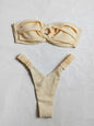 Swimsuit hoop tube top sexy bikini bikini swimsuit women split swimsuit women