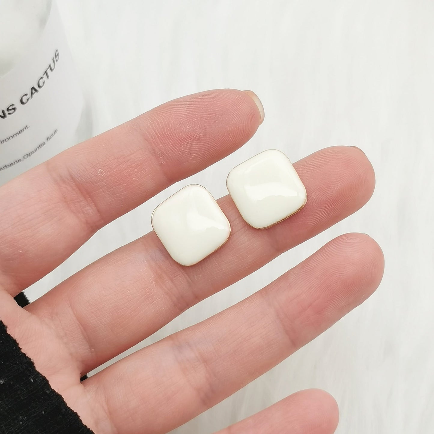 Geometric Simple Square Earrings