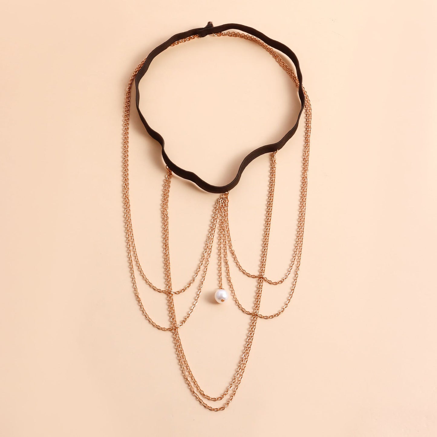 Sexy Casual Beach Pearl Leg Ring Body Chain