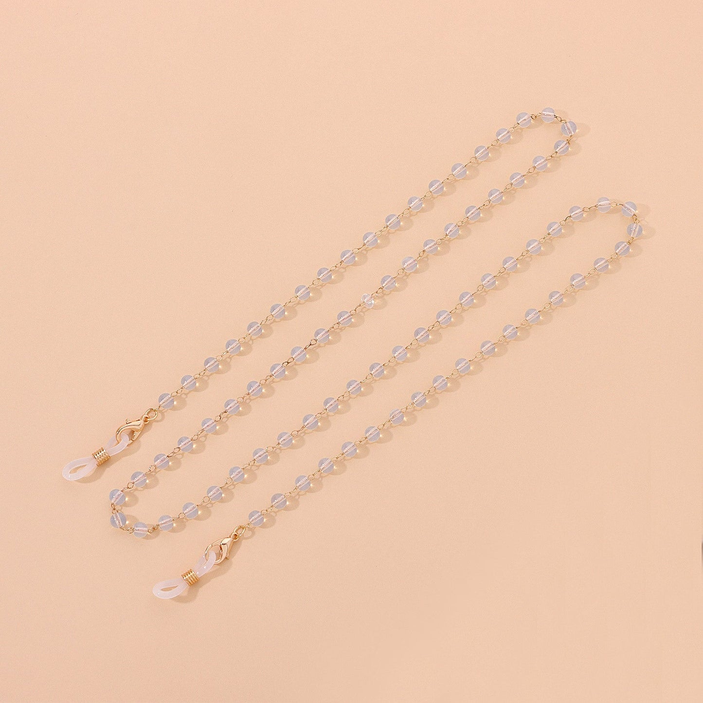 Beaded Eyeglasses Sunglasses Strap Holder Elegant Eyewear Retainer Chain