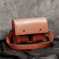 Small crossbody bag for men, stylish simple retro small square bag, shoulder crossbody bag for men