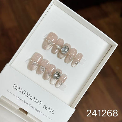 1028- Handmade press on nails fake nails removable