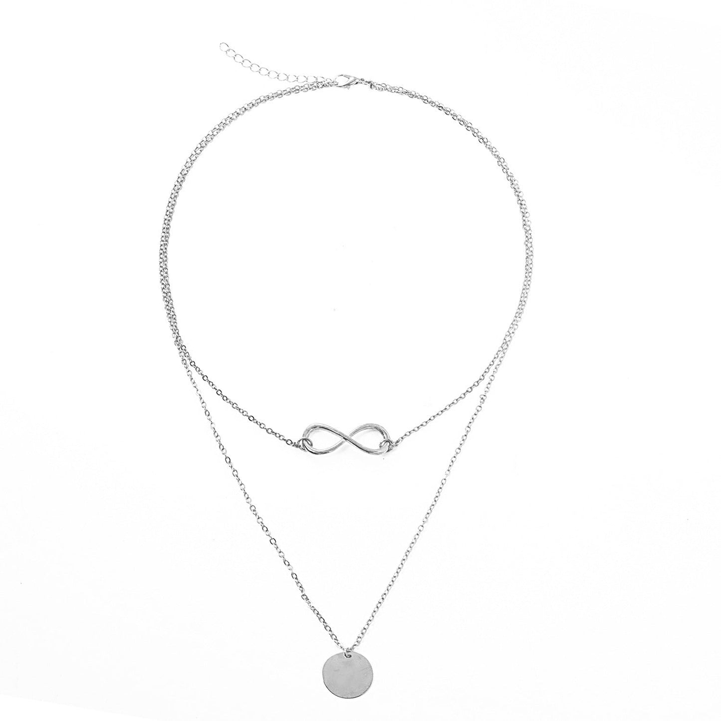 Infinite Charm Chain Choker Necklace