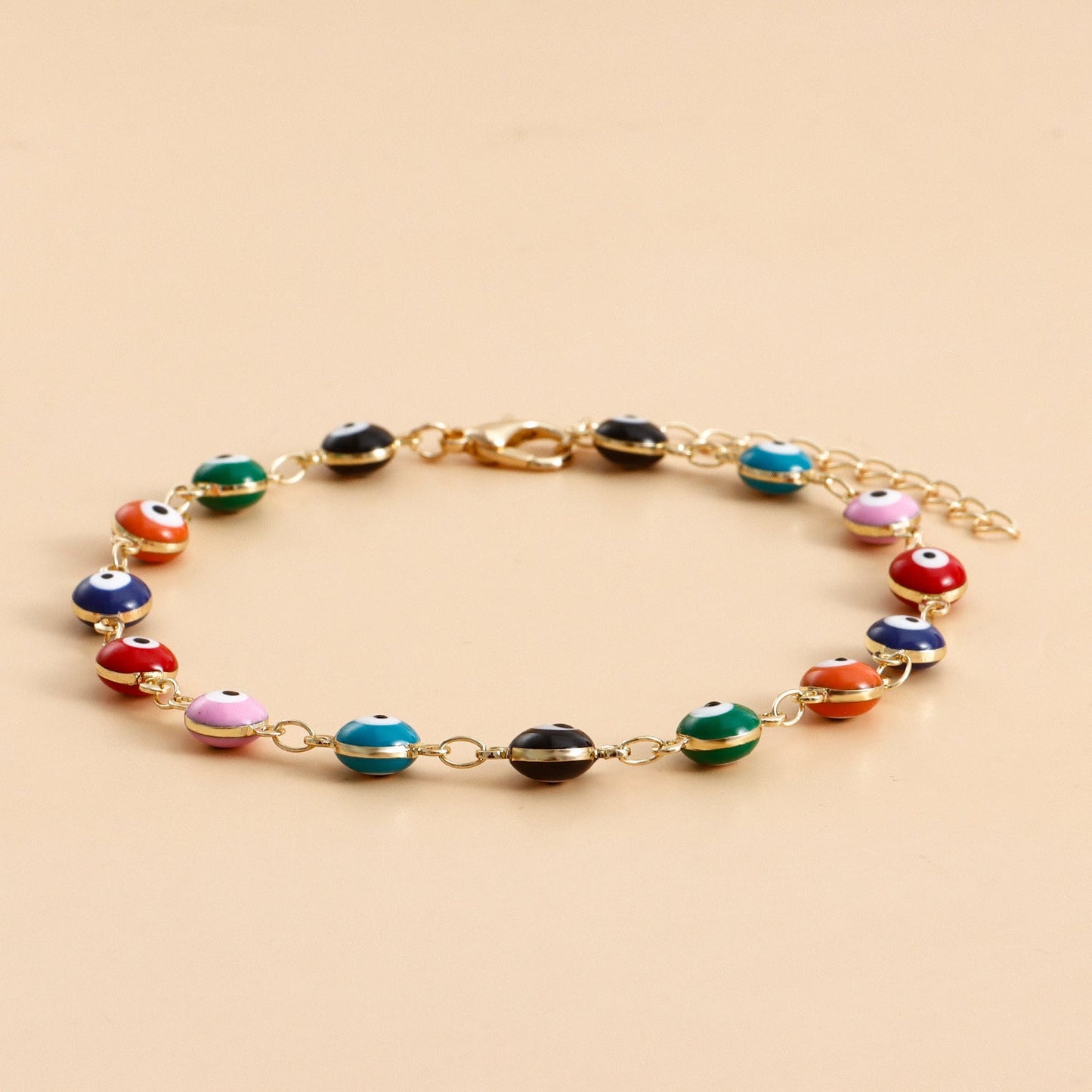 Evil Eye Beaded Foot Bracelets