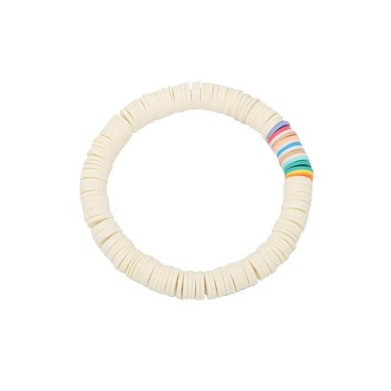 Elastic Soft Ceramic Boho Bracelet