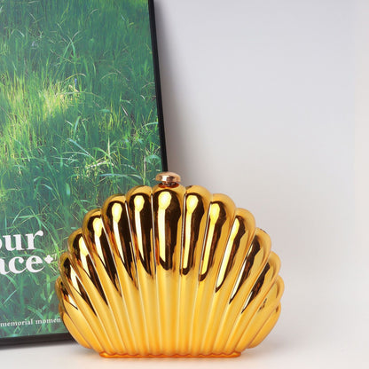 Shell Box Bag, Clutch Purse, Dinner Purse evening Clutch Purse Party, Prom Bag, Party Purse,
