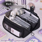 Girls Heart Prism Pencil Case, Large Capacity Elementary School Stationery Box, Girls Stationery Bag, Multifunctional Pencil Case