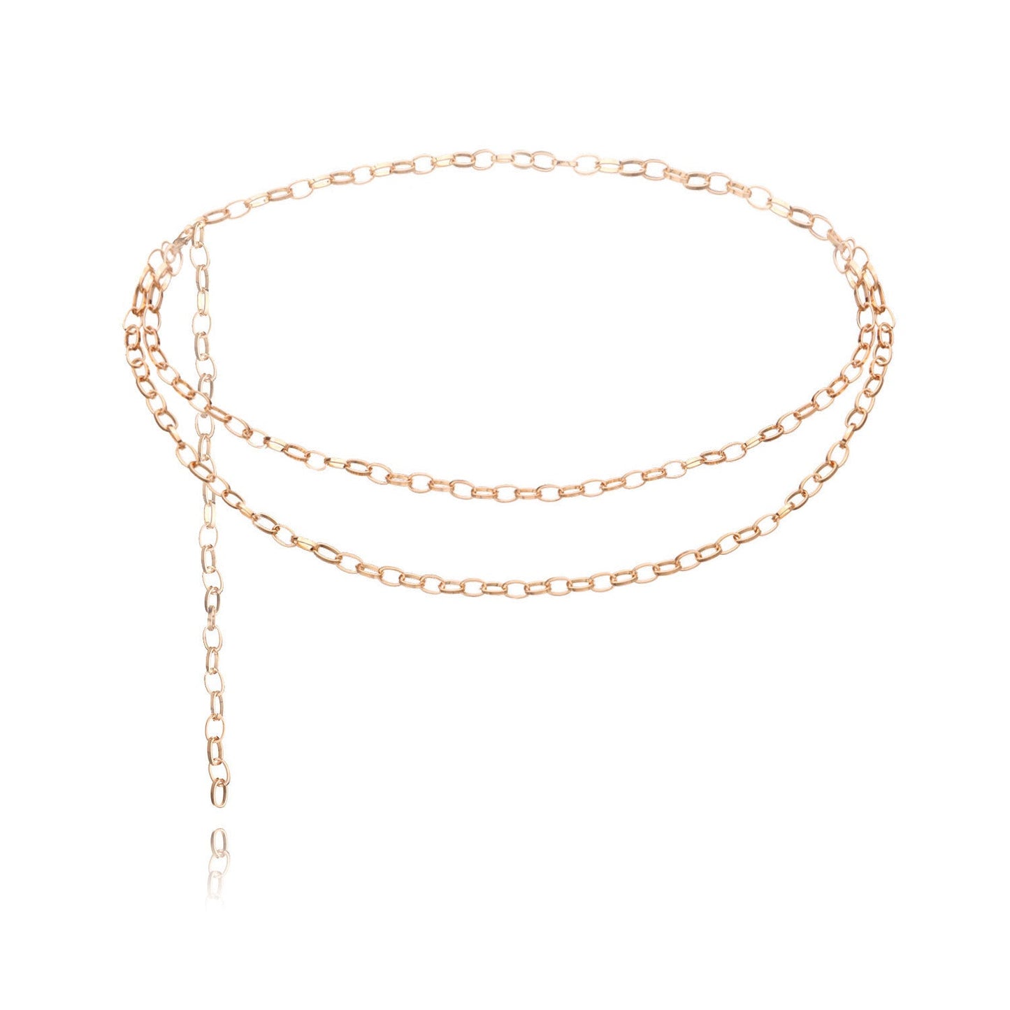 Multi-layer Exaggerated Body Chain Female Retro Layer Waist Chain