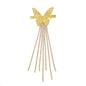 Shiny Rhinestone Butterfly Tassel Hair Claw Luxury Alloy Hair Clip