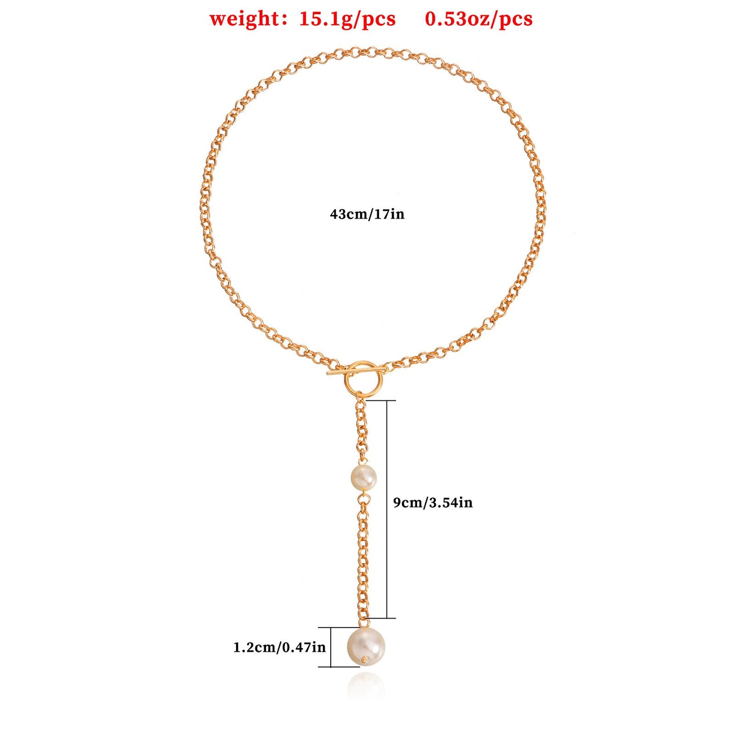 Baroque Pearl Choker Necklace