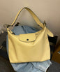 Hobo shoulder bag, boho grey women's bag, Crossbody shoulder bag, large capacity versatile women's hobo bag