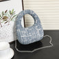Women's Small Shoulder Bag, Versatile Magnetic Button Tote Evening Purse, Evening Bags for Women Formal