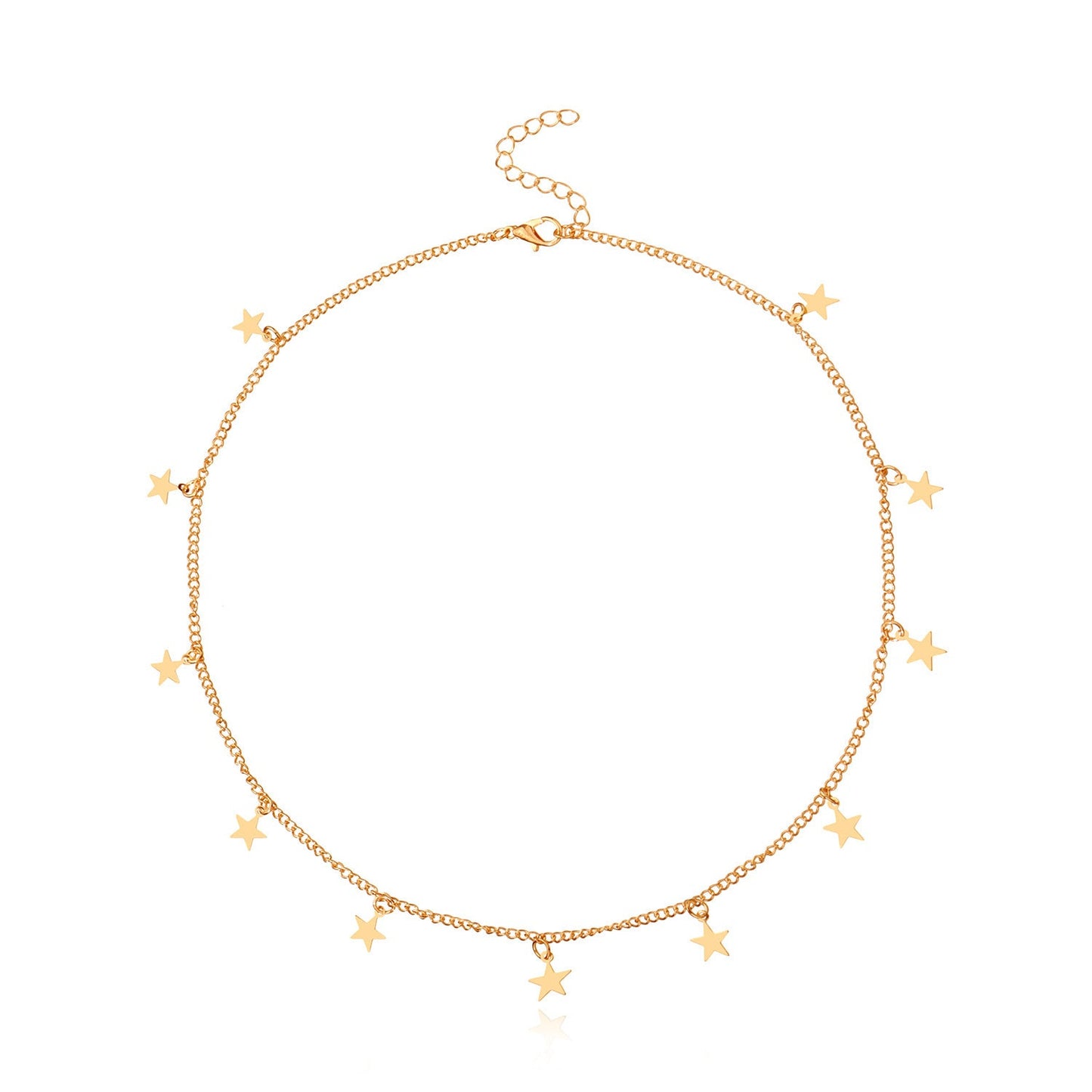 Star Charm Chian Necklaces