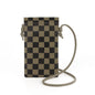 Leather mobile phone bag, mini bag, small satchel for mobile phone, phone purse crossbody