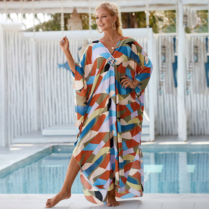 Bikini Cover-Up Viscose Cardigan ¨C Hot Spring Swimwear Wrap, Beach Sarong Shawl for Women