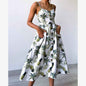 Plus Size Sexy Suspender Beach Dress & Summer Robe