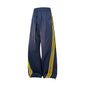 Unisex Striped Trim Wide Leg Sweatpants new