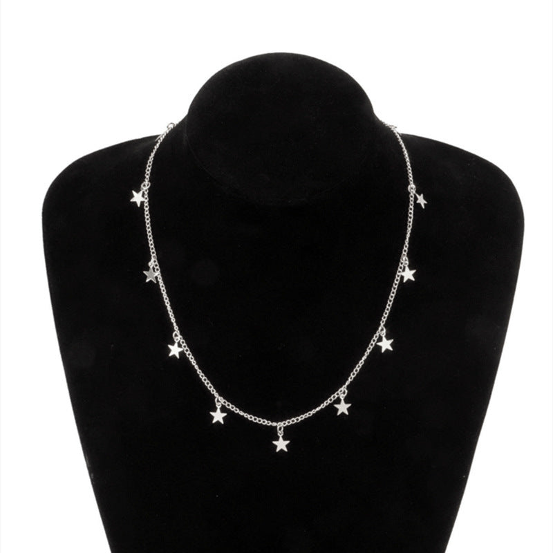 Star Tassel Pendants Necklace