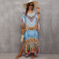 Rayon Engineered-Print Beach Robe ¨C Vacation Bikini Cover-Up, Women¡¯s Swimsuit Outerwear