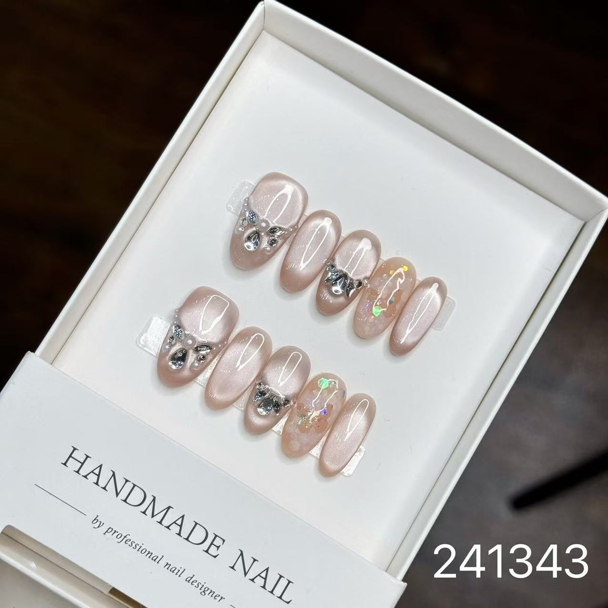 1031- Handmade press on nails fake nails removable