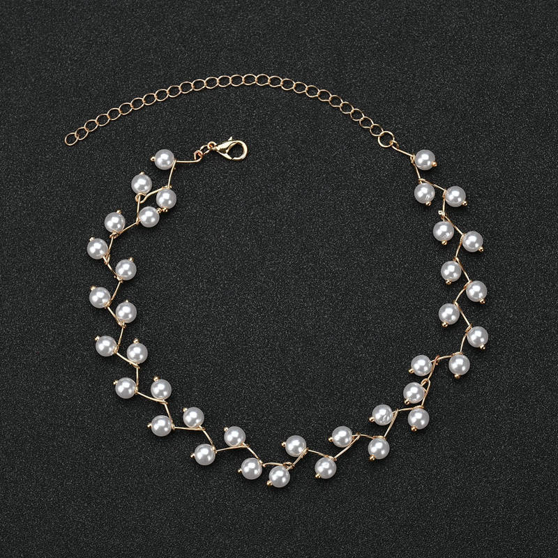 Women Beaded Choker Necklaces