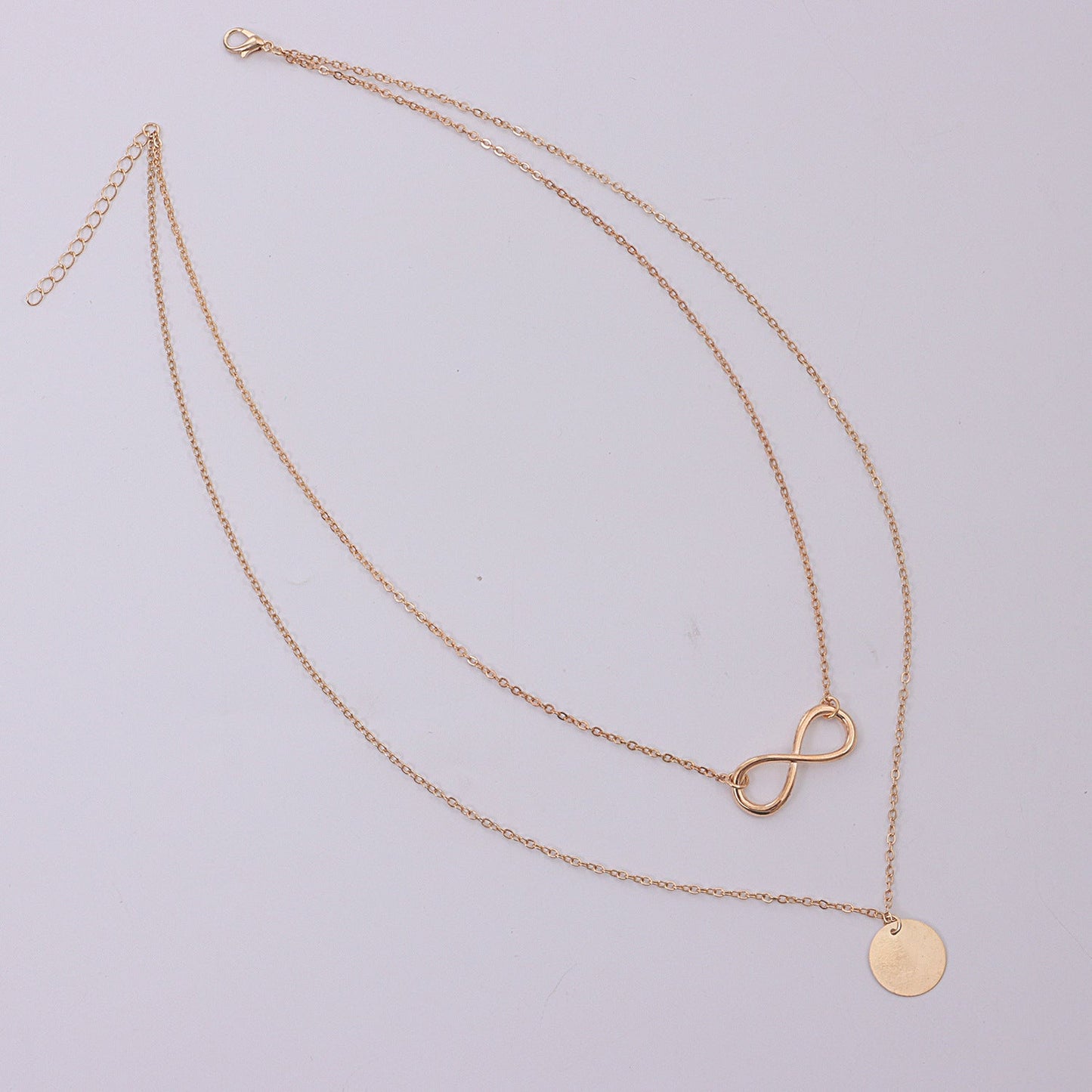 Infinite Charm Chain Choker Necklace