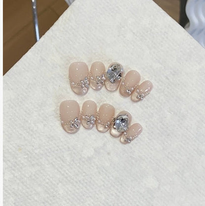 0995- Handmade press on nails fake nails removable