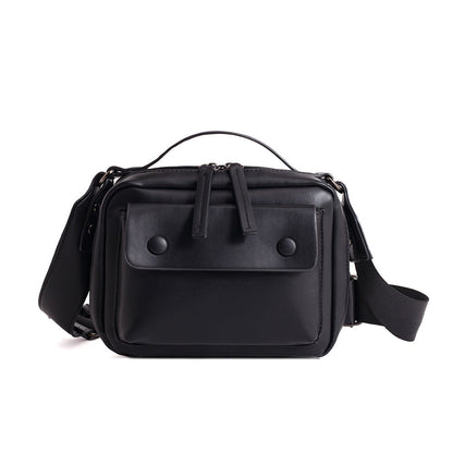 Spring splicing casual versatile shoulder crossbody bag, small crossbody handbag, crossbody purse small, stylish small square bag