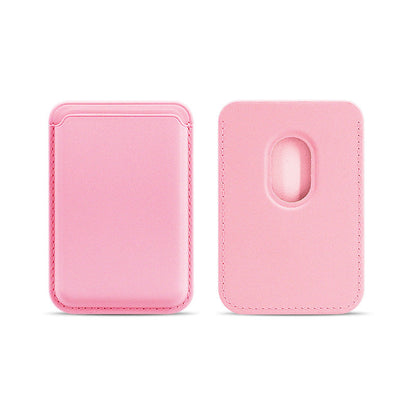 Applicable to Apple 15Magsafe magnetic card bag iPhone mobile phone card bag card holder PU magnetic suction