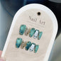 0951- Handmade press on nails fake nails removable