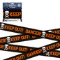Halloween Warning Strip Tape - Plastic Isolation Decoration Tape for Horror Atmosphere