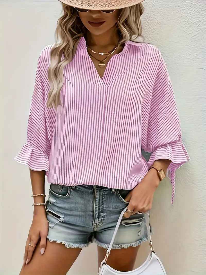 Clasi Women's Striped Blouse