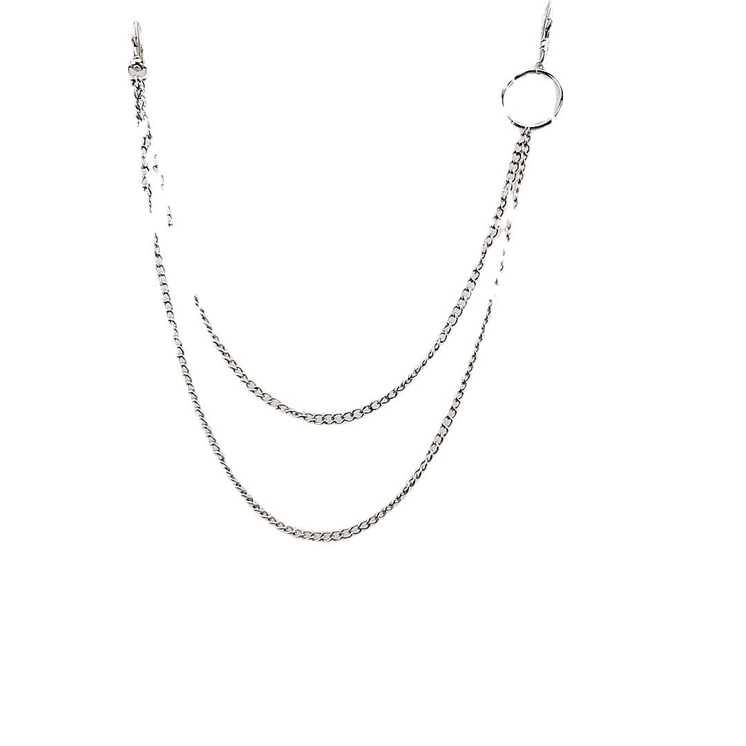 Punk Rock Style Metal Layer Trouser Chain Wallet Chain