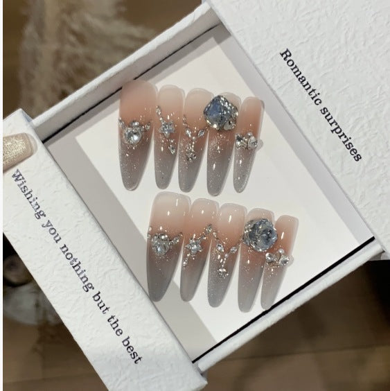 1034- Handmade press on nails fake nails removable