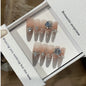1034- Handmade press on nails fake nails removable
