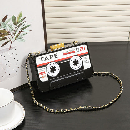 Tape Chain Clutch Purse, Clutch Purse, Clutch Purse Casual, Clutch Purse Party, Prom Bag