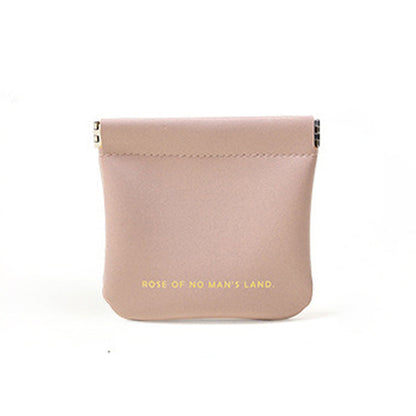 Automatic closing data cable, earphone portable storage bag, lipstick key, cosmetics portable small bag,