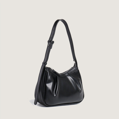 Women's bag pleated shoulder bag hobo small shoulder bag for women