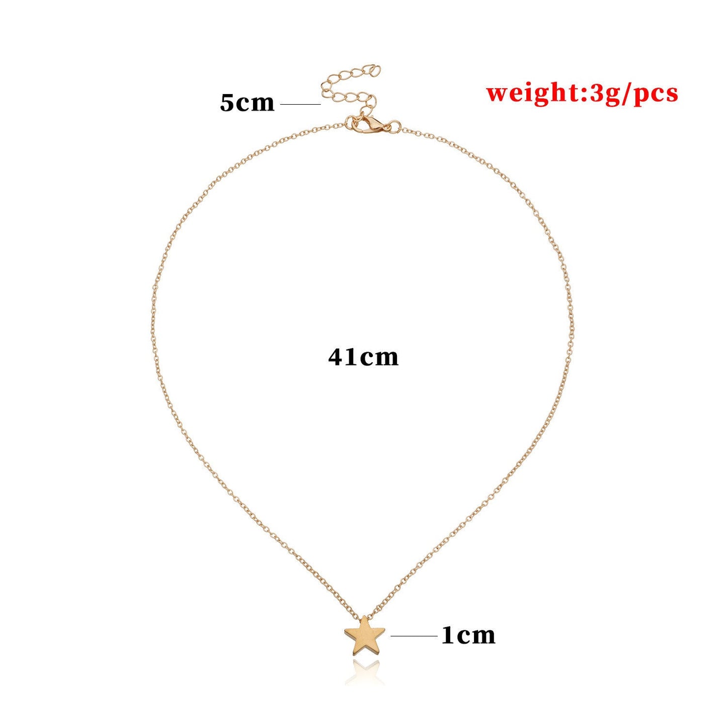 Plain Simple Star Necklace