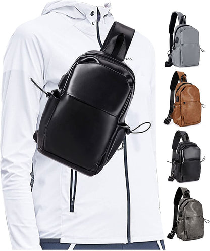 Chest bag, chest purse, fanny pack, fanny pack crossbody unisex, trekking multifunctional anti-theft single belt tactical Crossbody bag, fanny pack suitable for walking bike travel cycling