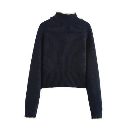 Sweet Bow Detail Knit Sweater