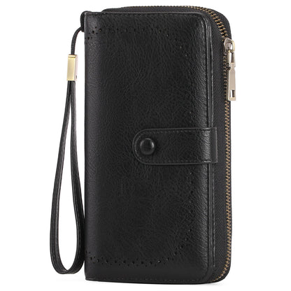 Women's Expanding Long Passport Multiple Slots Position Ladies Wallets