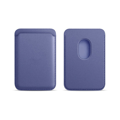 Applicable to Apple 15Magsafe magnetic card bag iPhone mobile phone card bag card holder PU magnetic suction