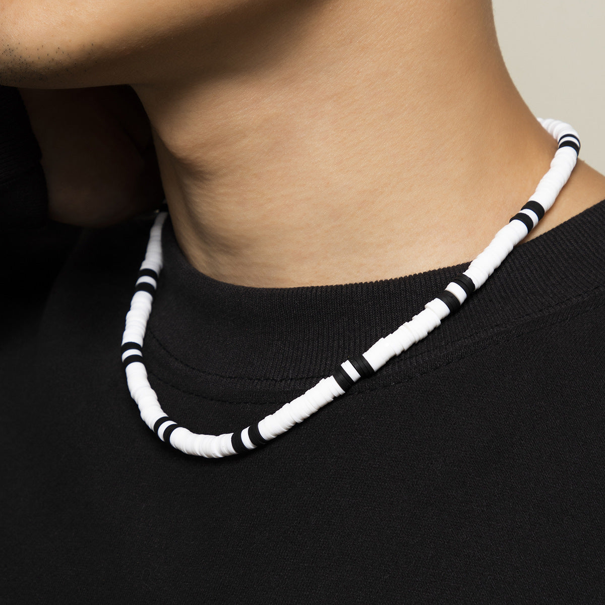 Polymer Clay Bead Necklace