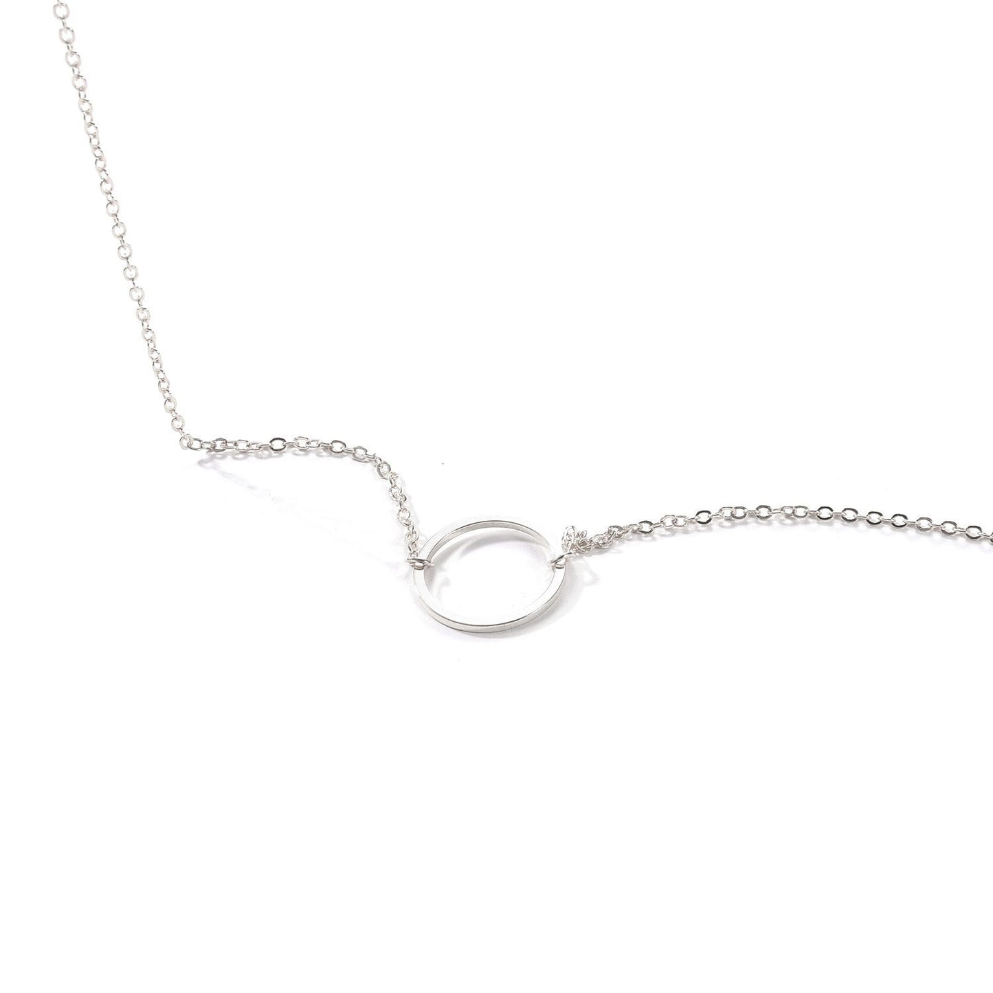 Circle Pendant Women Necklace