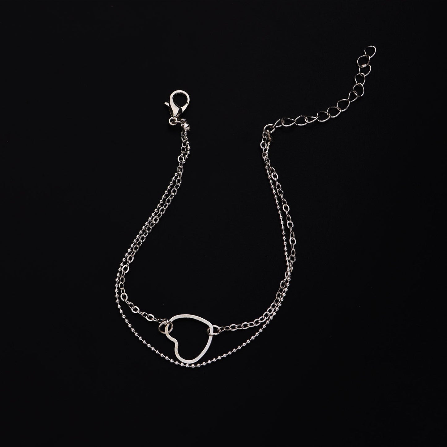 Hollow Cute Heart Bracelet