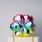 Elegant Flower Gold Acrylic Bag – Mini Dinner Bag & Prom Bag for Weddings, Parties, and Evenings